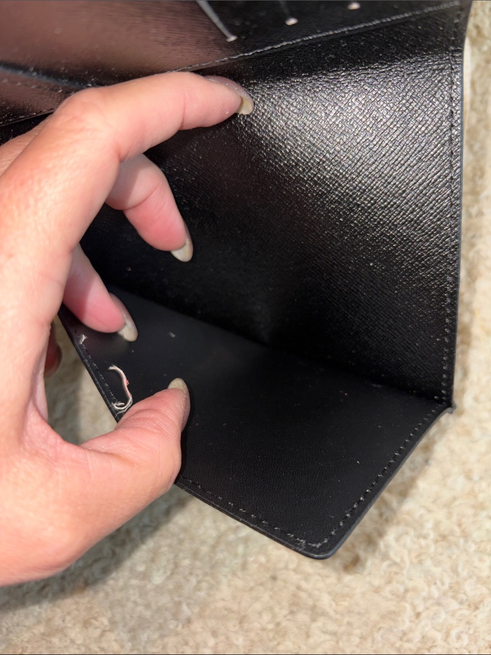 Inspired Multicolor Black Passport Holder - Picture 6 of 12